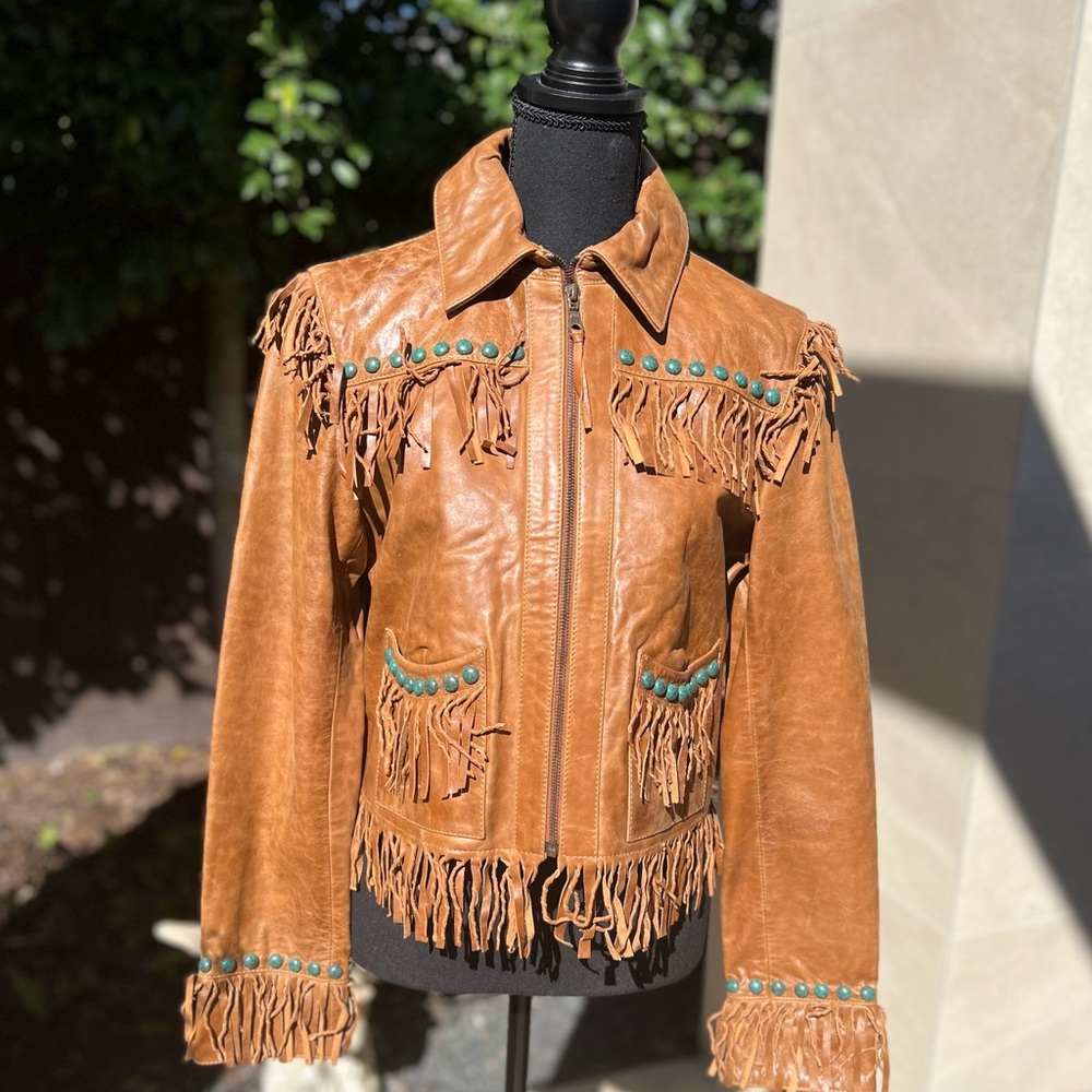 Double D Ranch Leather Jacket